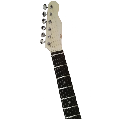 Custom Regent Olympic White Over Paisley Heavy Relic Distressed Guitar - Image 5
