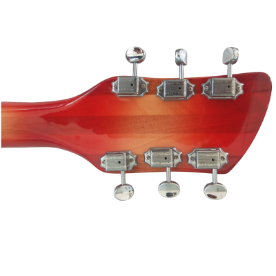 Custom Nova Fireglo 325 Fhole Electric Guitar - Image 3