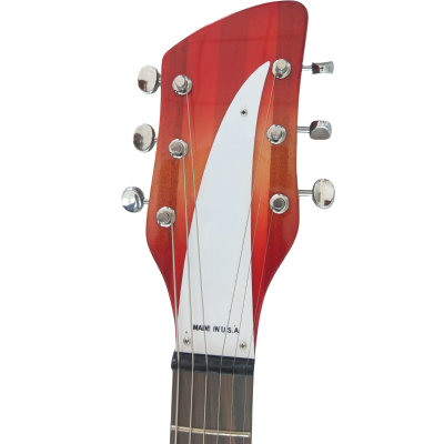 Custom Nova Fireglo 325 Fhole Electric Guitar - Image 4