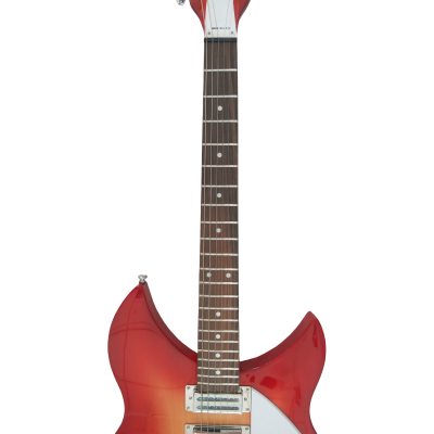 Custom Nova Fireglo 325 Fhole Electric Guitar - Image 6