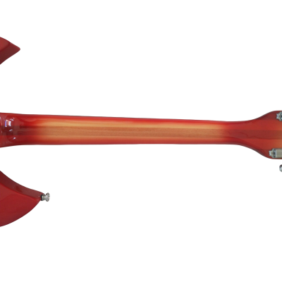Custom Nova Fireglo 325 Fhole Electric Guitar - Image 8