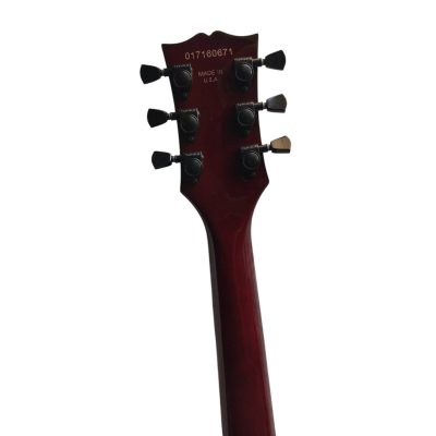 Custom Crown Tobacco Sunburst Floyd Rose Tremolo Electric Guitar - Image 2