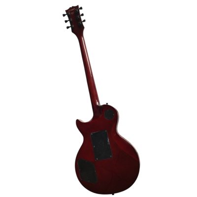 Custom Crown Tobacco Sunburst Floyd Rose Tremolo Electric Guitar - Image 4
