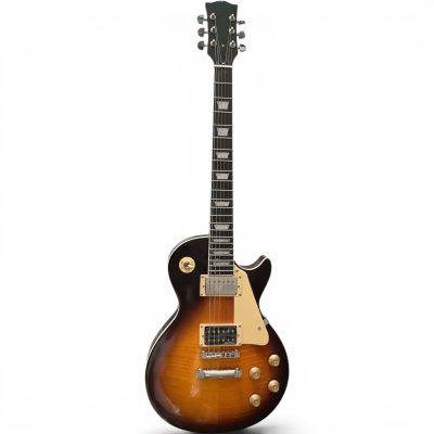 Custom Crown Jimmy Page Tobacco Sunburst Electric Guitar - Image 8