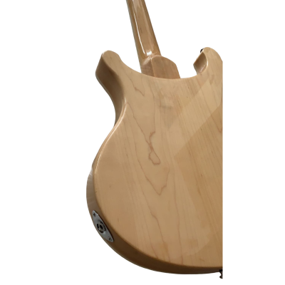 Custom Nova 4003 Mapleglo 4 String Bass White Pickguard - Image 2