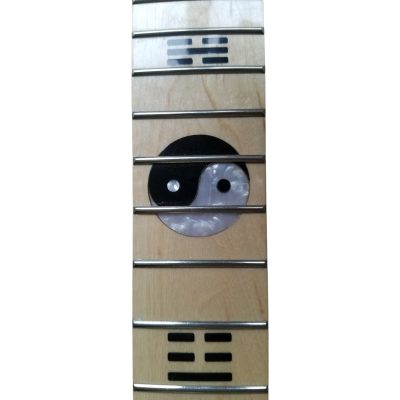Custom Axis DIY Unfinished Jem Vai Guitar Yin Yang Graphic Maple Fretboard - Image 4