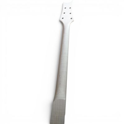 Custom Monarch Santana DIY Unfinished Tiger Maple Neck Maple Fretboard 24 Frets Tree Of Life Inlay - Image 3