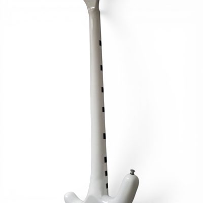 Custom Pulse Corvette Prince Alphine White 4 String Bass Chrome Hardware - Image 2