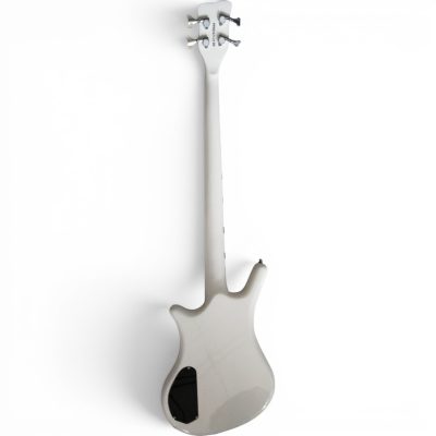 Custom Pulse Corvette Prince Alphine White 4 String Bass Chrome Hardware - Image 3
