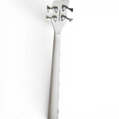 Custom Pulse Corvette Prince Alphine White 4 String Bass Chrome Hardware - Image 6