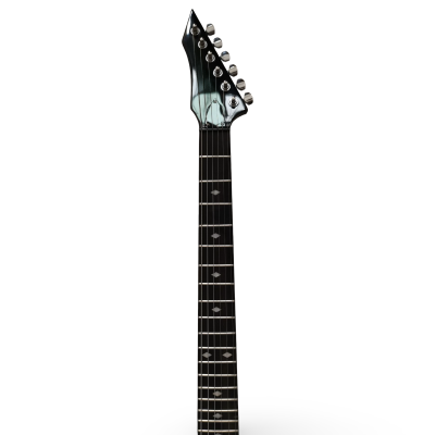 Custom Norturne Stealth Onyx Black Finish Chuck Electric Guitar - Image 2