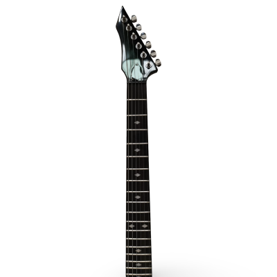 Custom Norturne Stealth Onyx Black Finish Chuck Electric Guitar - Image 2
