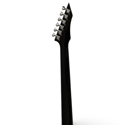 Custom Norturne Stealth Onyx Black Finish Chuck Electric Guitar - Image 4