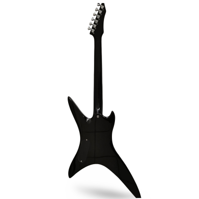 Custom Norturne Stealth Onyx Black Finish Chuck Electric Guitar - Image 5