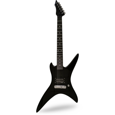 Custom Norturne Stealth Onyx Black Finish Chuck Electric Guitar - Image 7