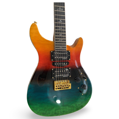 Custom Monarch Prism Al Di Meola Quilted Maple Top Electric Guitar