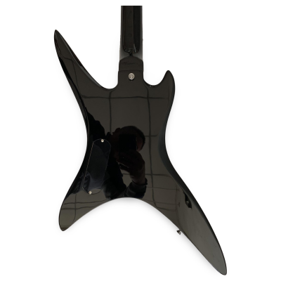 Custom Norturne Stealth Onyx Black Finish Schuldiner Electric Guitar - Image 3