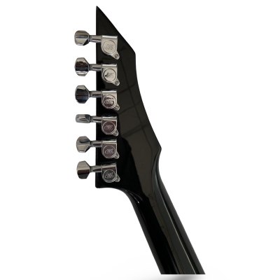 Custom Norturne Stealth Onyx Black Finish Schuldiner Electric Guitar - Image 4