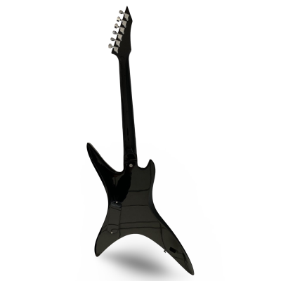 Custom Norturne Stealth Onyx Black Finish Schuldiner Electric Guitar - Image 5