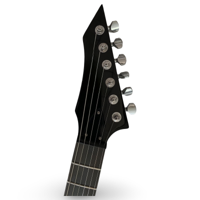 Custom Norturne Stealth Onyx Black Finish Schuldiner Electric Guitar - Image 8