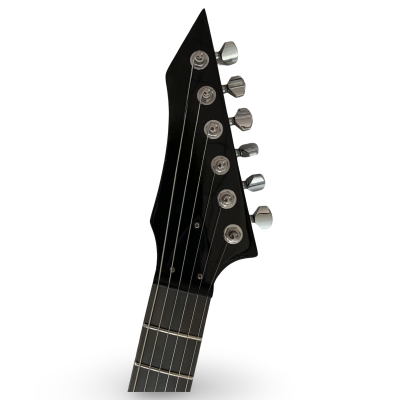 Custom Norturne Stealth Onyx Black Finish Schuldiner Electric Guitar - Image 8