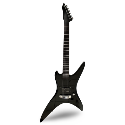 Custom Norturne Stealth Onyx Black Finish Schuldiner Electric Guitar - Image 10