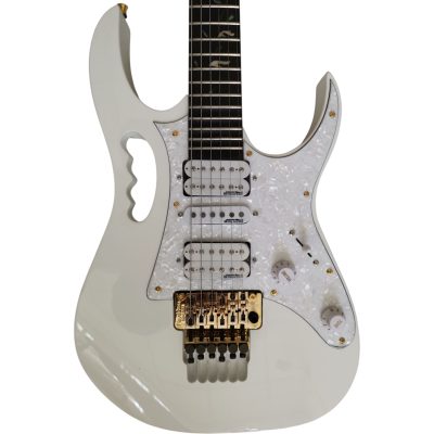 Custom Axis SVAI White Jem Floyd Rose Tremolo Electric Guitar