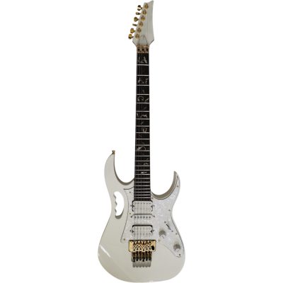 Custom Axis SVAI White Jem Floyd Rose Tremolo Electric Guitar - Image 2