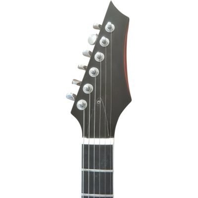 Custom Vesper Languedoc Region Fhole Natural Amber Spalted Maple Bracing Inside Electric Guitar - Image 7