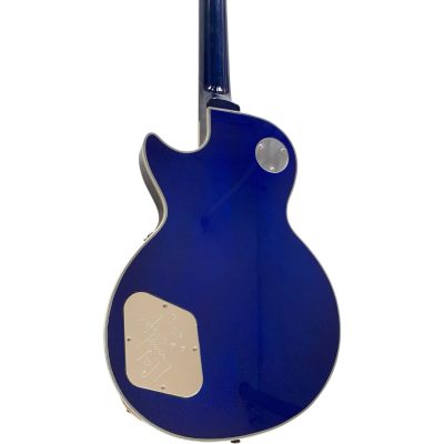 Custom Crown Ace Frehley Budokan Robot Blue Sparkle Burst Electric Guitar - Image 6