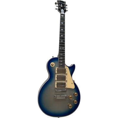 Custom Crown Ace Frehley Budokan Robot Blue Sparkle Burst Electric Guitar - Image 2