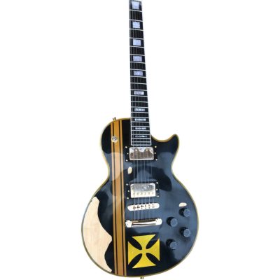 Custom Crown Standard Iron Cross Metallica Relic Distressed Aged Finish Guitar - Image 6