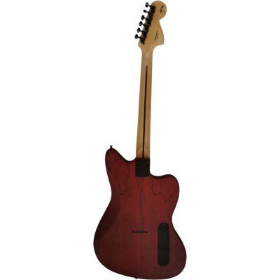 Custom Regent Jim Root Sandblasted Crimson Red Transparent Finish Jazzmaster Guitar - Image 7