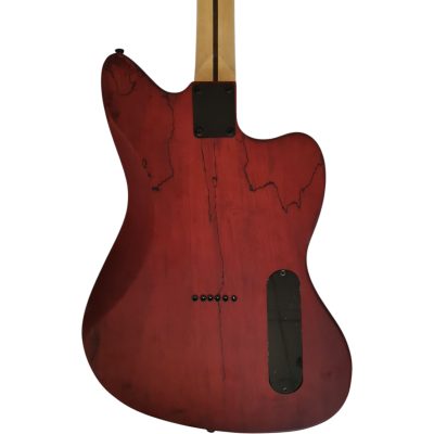 Custom Regent Jim Root Sandblasted Crimson Red Transparent Finish Jazzmaster Guitar - Image 8