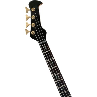 Custom Pulse Buzzard Natural John Entwistle 4 String Bass Number Fretboard Inlays - Image 3