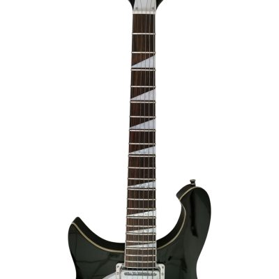 Custom Nova Left Handed Jetglo Black 620 Solid Body Guitar Toaster Pickups - Image 7