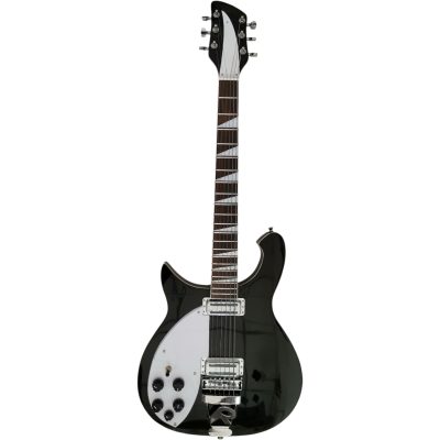 Custom Nova Left Handed Jetglo Black 620 Solid Body Guitar Toaster Pickups - Image 6