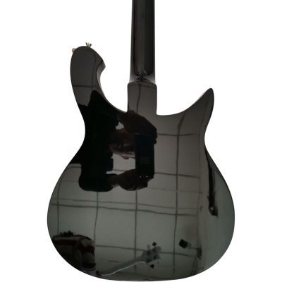 Custom Nova Left Handed Jetglo Black 620 Solid Body Guitar Toaster Pickups - Image 2