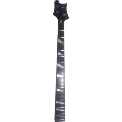 Custom Nova DIY 4 String Jetglo Black Bass Neck - Image 3