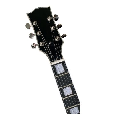 Custom Crown Standard Caribbean Blue Fade Flamed Maple Top Guitar - Image 5