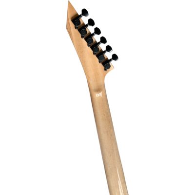 Custom Obsidian Kirk Ouija Board White Good Bye Guitar Natural Maple Finish Back Neck - Image 5