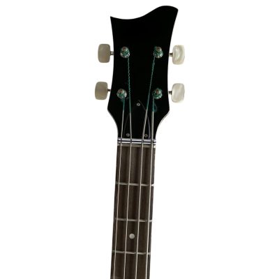Custom Vale Left Handed HCT 500 Vintage Sunburst McCartney Ignition Series Violin 4 String Bass - Image 7