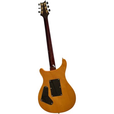 Custom Monarch Santana Birdseye Amber Finish Electric Guitar - Image 6
