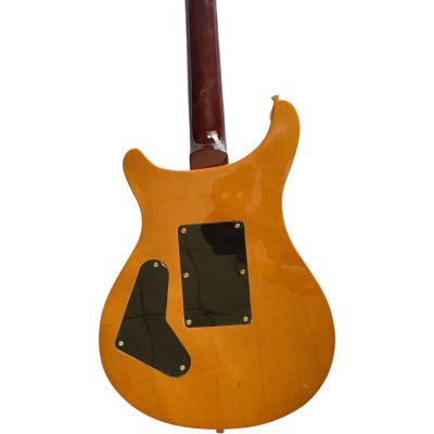 Custom Monarch Santana Birdseye Amber Finish Electric Guitar - Image 7