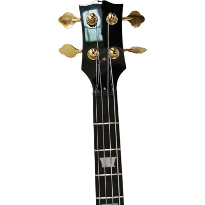 Custom Crown EB2D Brown Midtown 4 String Bass Semi Hollow Fhole - Image 4