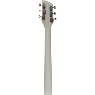Custom Nova 325C64 White John Lennon 21 Inch Scale Length Guitar - Image 5