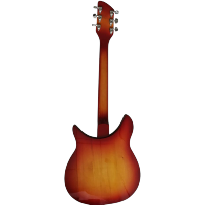 Custom Nova Fireglo 330 3 Pickups 6 String Electric Guitar - Image 4