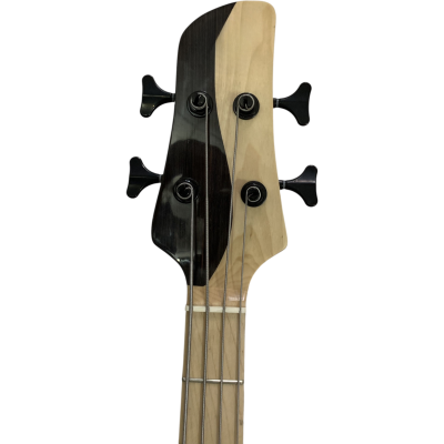 Custom Solis Victor Yin Yang Deluxe 4 String Bass Dual Tone Wood Maple Fretboard - Image 6