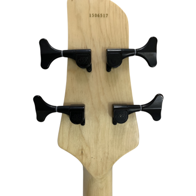 Custom Solis Victor Yin Yang Deluxe 4 String Bass Dual Tone Wood Maple Fretboard - Image 2
