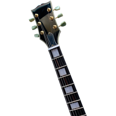 Custom Crown ES335 BB King Lucille Vintage Sunburst 6 String Electric Guitar - Image 3